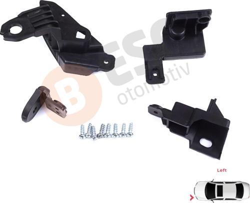 Toyota Corolla MK12 E21 EA1 EH1 2019-On 81170-02T30 İçin Sol Ön Far Ayak Tamir Seti