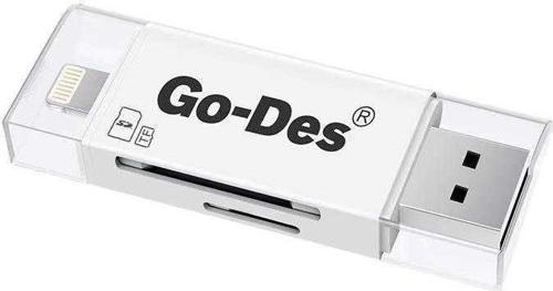 GD-DK102 Lightning & Micro USB Veri Aktarımı SD & Micro SD Kart Okuyucu