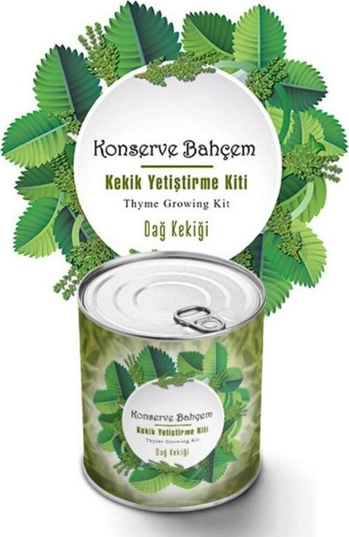 Konserve Bahçem Evde Konservede Kekik Dağ Kekiği Yetiştirme Kiti (4375)
