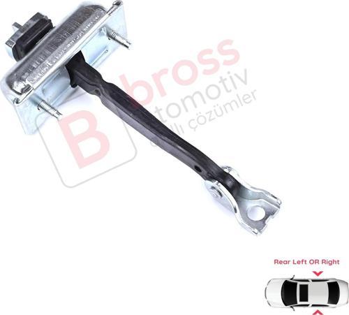 BMW X3 F25 2010-2017 X4 F26 2013-2018 51227205613 İçin Arka Sağ veya Sol Kapı Gergisi
