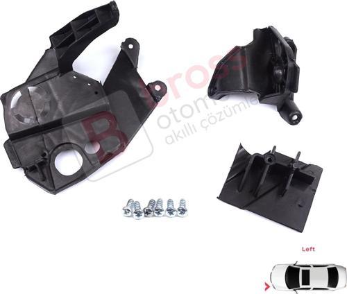 Peugeot 3008 5008 MK2 2016-2024 9814255880 İçin Sol Ön Far Ayak Tamir Seti