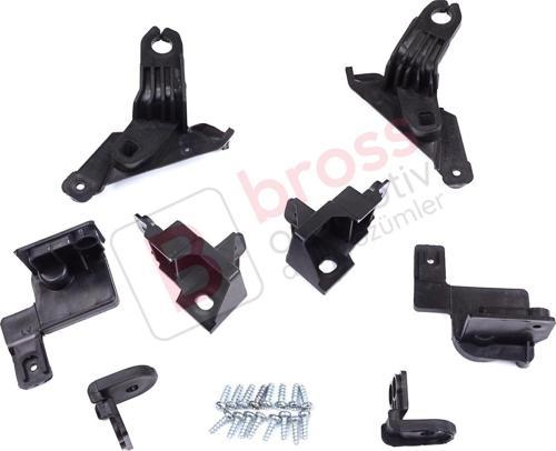 Toyota Corolla MK12 E21 EA1 EH1 2019-On 81170-02T30 81130-02T30 İçin Sağ Sol Ön Far Ayak Tamir Seti