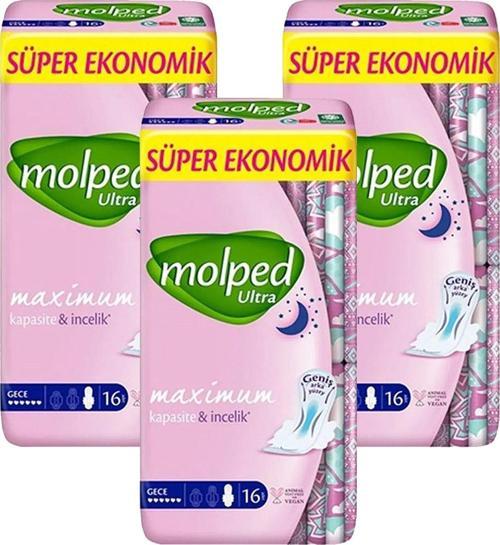 Ultra Süper Ekonomik 16'lı Gece x 3 Adet