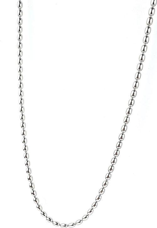 İtalyan 925ayar Gümüş Arpa Zincir Kolye