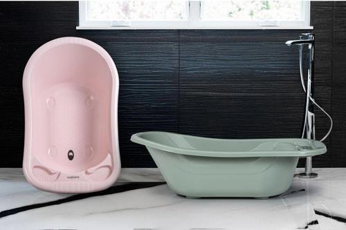 Bebek Banyo Küveti Giderli Büyük Mat 241 Pembe