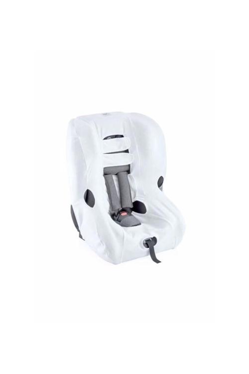 Örme Havlu Oto Koltuğu Kılıfı Beyaz