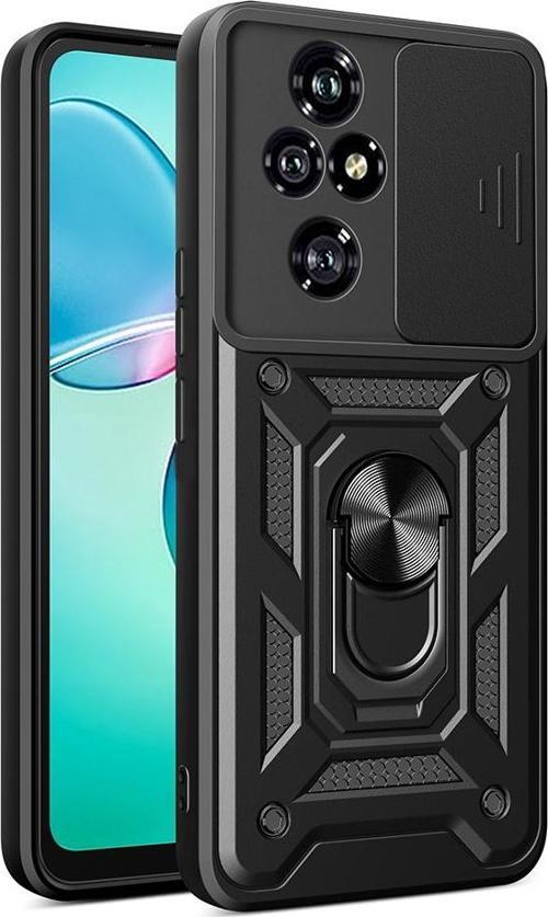 Honor 200 Pro  Kılıf Magnetik Standlı Kamera Korumalı Sürgülü Vega Tank Kapak