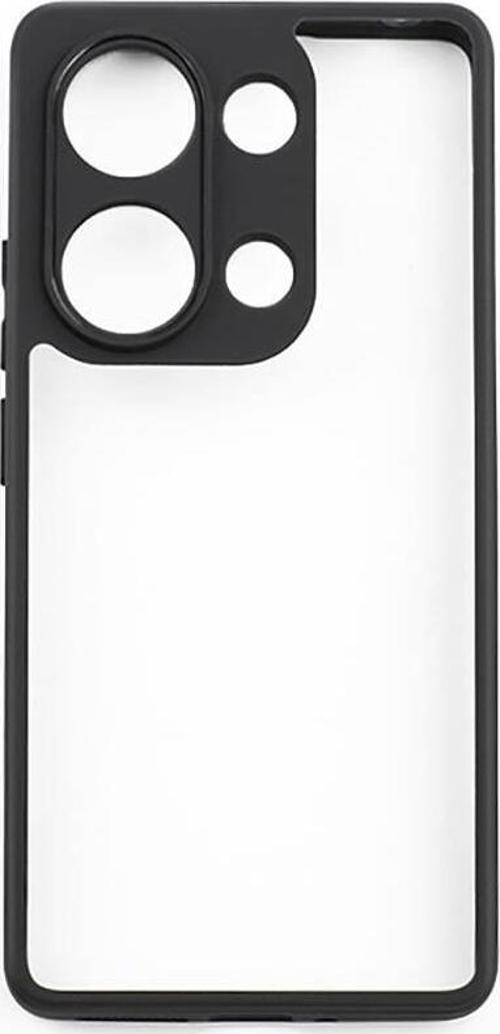 Xiaomi Redmi Note 13 Pro 4G Kılıf Kamera Korumalı Şeffaf Arka Yüzey Zore New Roll Kapak