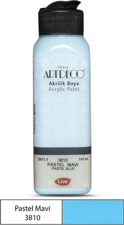 Artdeco 140 Ml Akrilik Boya 3810 Pastel Mavi