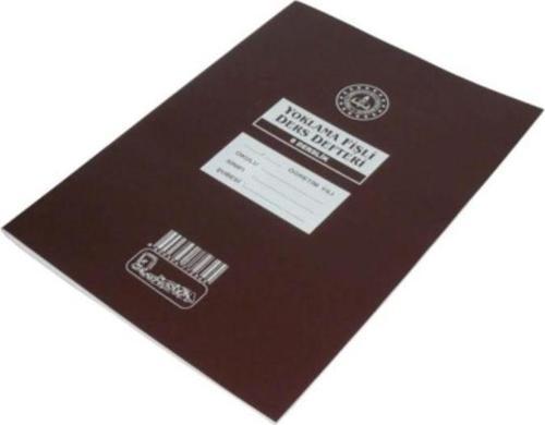 Kocaoluk Yoklama Fişli Ders Defteri 8 Derslik Plastik Kapak