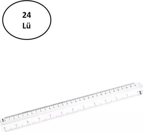 Rio Cetvel Trebble Cetvel 30 Cm (24 Lü Paket)