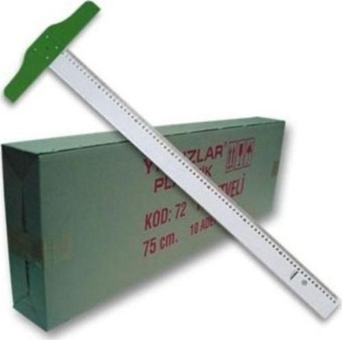 Yıldızlar Plastik T Cetveli 75 Cm