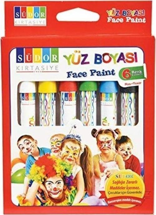 Yüz Boyası 6'Lı