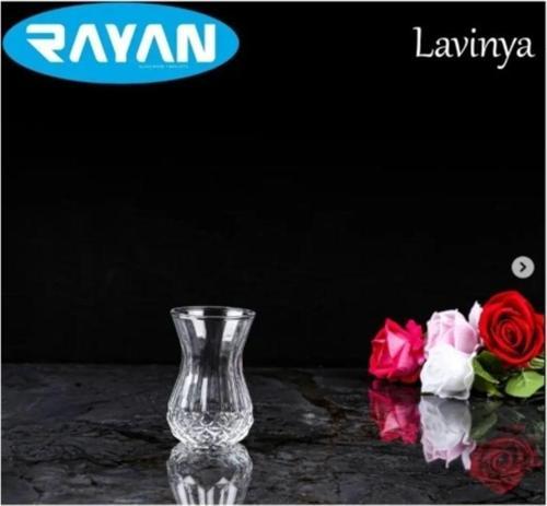 Lavinya 6'Lı Kesme Çay Bardağı Royaleks-82632