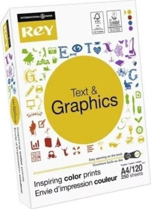 Reytex Prodesign Gramajlı Kağıt A4 120 Gr 250 Li