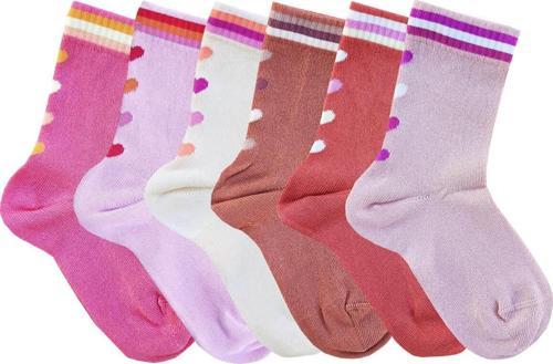 6'lı Kız Çocuk Modal Dikişsiz Soket Çorap Kaliteli Rahat Sıkmaz