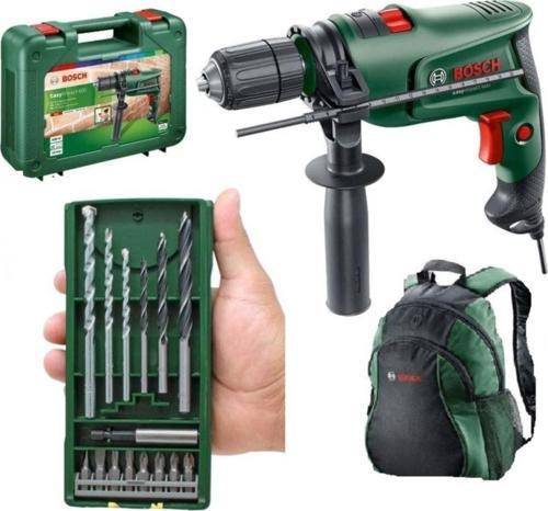 Easyımpact 600 Darbeli Matkap + 15 Parça Matkap Ucu Vidalama Ucu (Sırt Çantası Hediyeli)