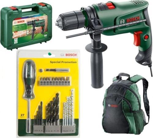 Easyimpact Uyumlu 600 Darbeli Matkap + 27 Parça Matkap Ucu Seti Vidalama Ucu Seti Tornavida
