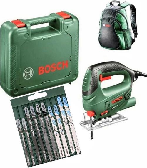 Pst 650 Dekupaj Testere ,10 Lu Bosch Karışık Uç Seti Ve Sırt Çantası Hediye