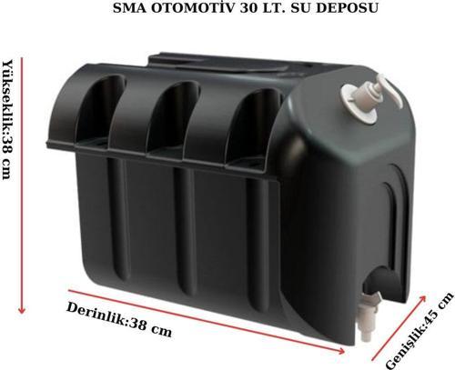 Karavan, Römork, Dorse, Bahçe, Piknik, Off-Road, Outdoor, Tekne, Yat, 30 Litre Plastik Su Deposu