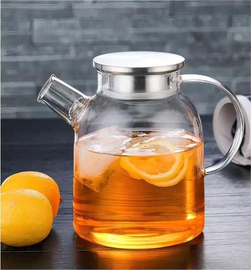 Çelik Kapaklı Borosilikat Cam Demlik 1500Ml Royaleks-Cm-2003
