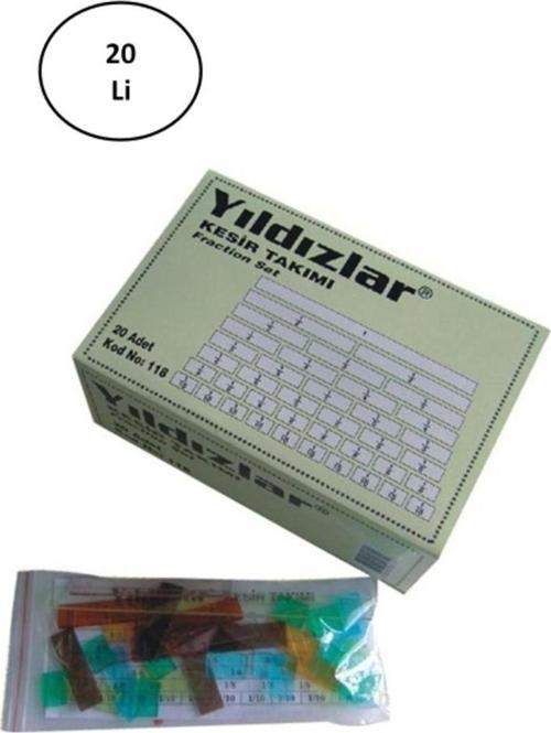 Yıldızlar Kesir Takımı 20'Li