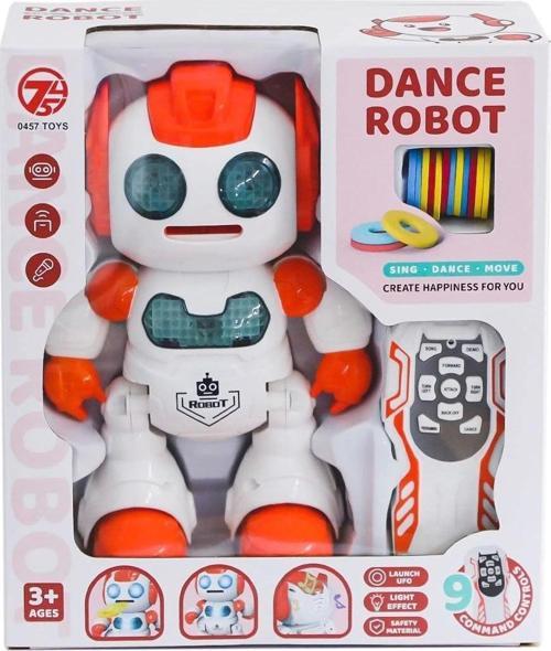 606-30 Kumandalı Disk Atan Robot -Can Oyuncak