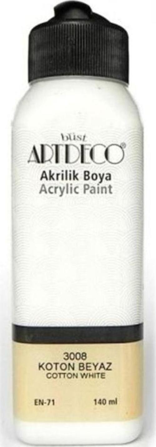 Artdeco Akrilik Boya 3008 Koton Beyaz 140 Ml