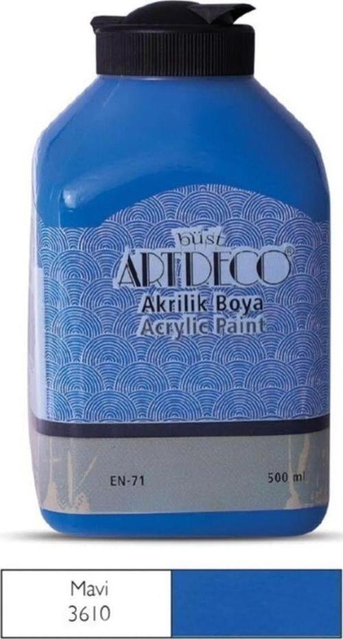 Artdeco Akrilik Boya 500 Ml Mavi