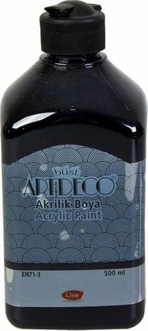 Artdeco Akrilik Boya 500 Ml Siyah
