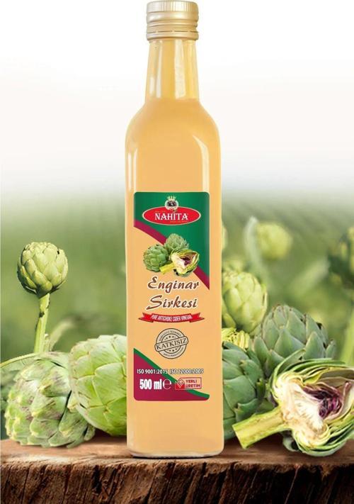 Enginar Sirkesi % 100 Doğal Katkısız 500 Ml