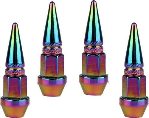 Metal Sivri Sibop Kapağı 4 Lü Set Bukalemun