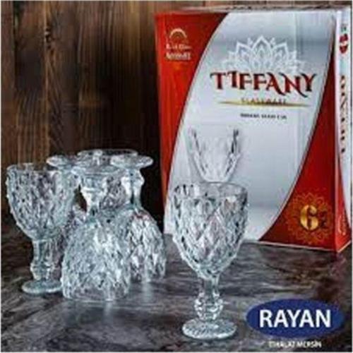Rayan Tiffany 6'Lı Lüx Ayaklı Bardak