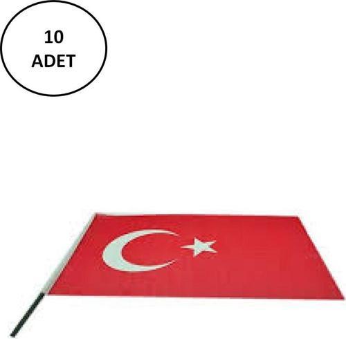 Vatan 30X45 Cml Çitalı Ponje Türk Bayrağı 10 'Lu Vat.Vt231