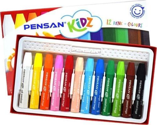 Pastel Boya 12 Li Karton Kutu 1 Adet 12 Renk Pastel Boya 1 Adet