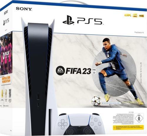 Playstation 5 Diskli Oyun Konsolu + Fifa 23 PS5 Oyun (Sony Eurasia Garantili)