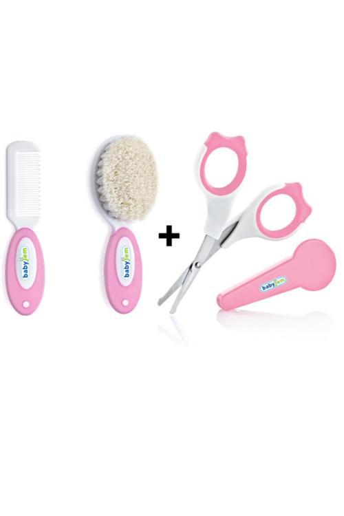 2'Li Bebek Bakım Seti(Fırça Tarak+Makas)