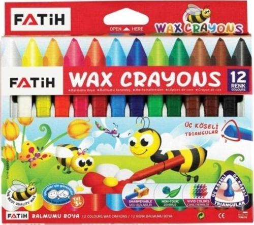 50290 Mum Pastel Boya Triangular Üçgen Crayons 12 Renk