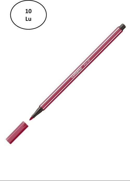 Stabilo Pen 68 Vişne Çürüğü 68/19 10'Lu