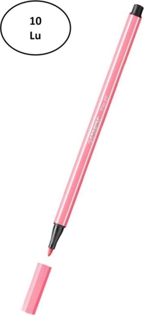 Umut Stabilo Pen 68 Pembe 68/29 10'Lu