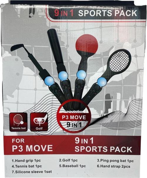 Ps5 Vr Move Spor Paketi Vr Oyun Kolu Seti 9 Parça (ps5/ps4/ps3 Uyumlu)