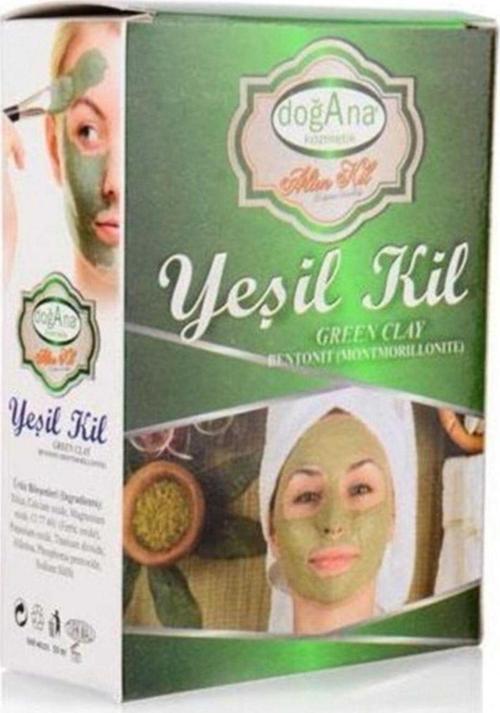 Yeşil Kil Öğütülmüş Doğal Saf Naturel 250 Gr