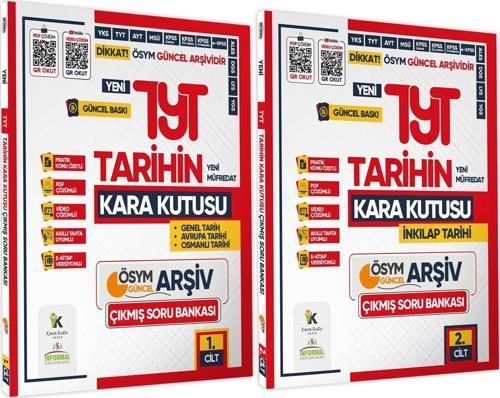 2025 TYT Tarihin Kara Kutusu ÖSYM Çıkmış Soru Bankası 2li MODÜLER SET Konu Özetli Video/PDF Çözümlü