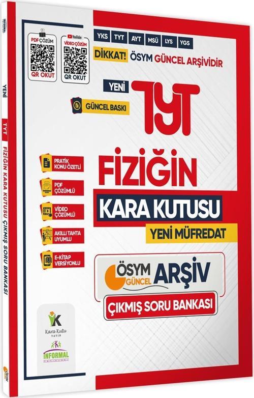 2025 YKS-TYT FİZİK Kara Kutu ÖSYM Soru Havuzu Bankası Konu Özetli Video/PDF Çözümlü
