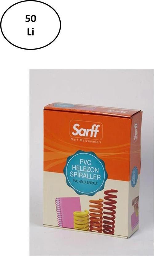 Sarff 4:1 25 Mm Helezon Spiral 50 Li Şeffaf Tel