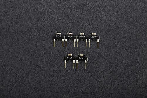 ECell: Breadboard Uyumlu Kondansatör Seti
