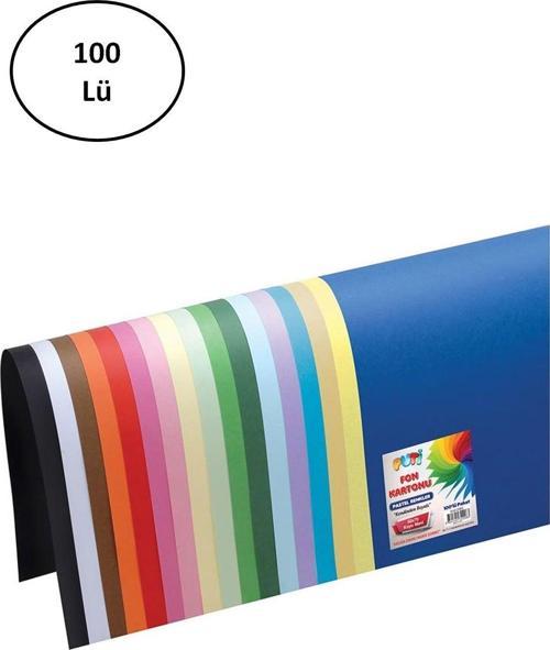 Puti 2069 Fon Kartonu 50X70 Cm 100'Lü Koyu Yeşil