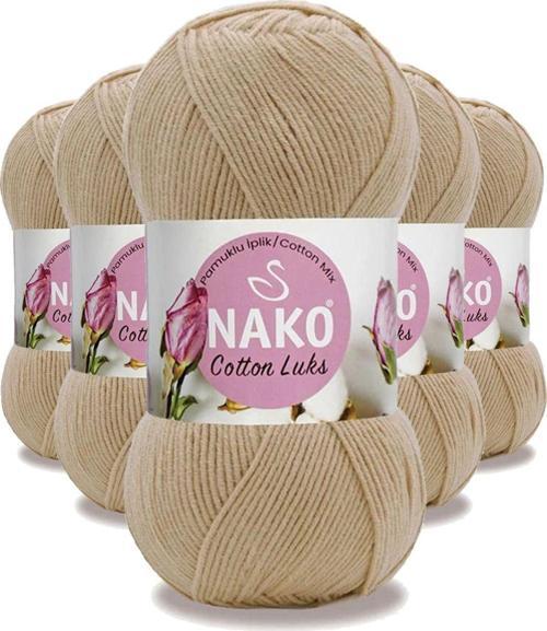 5 Adet Cotton Lüks Yelek Tunik Kazak Bluz Hırka İpi Yünü Camel 97582