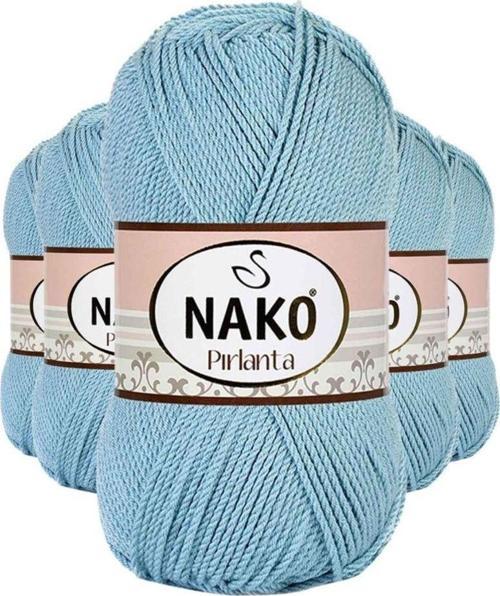 5 Adet Pırlanta Amigurumi El Örgü Ipi Yünü Azur 10482