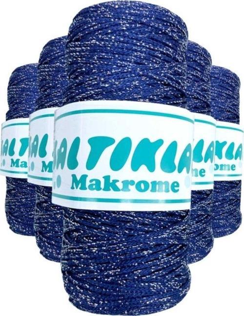 5 Adet Polyester Simli Makrome Ipi Sg-370